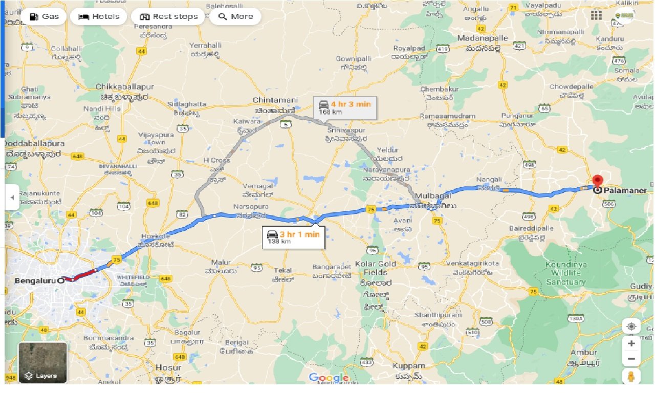 Bangalore To Madanapalle Route Map Caronrentals-Bangalore To Palamaner Taxi Round Trip | Book Car On Rent
