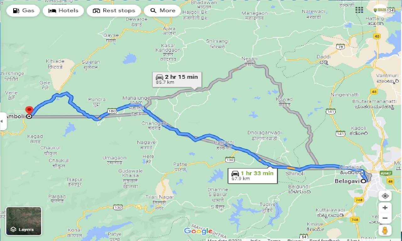 belgaum-to-amboli-round-trip