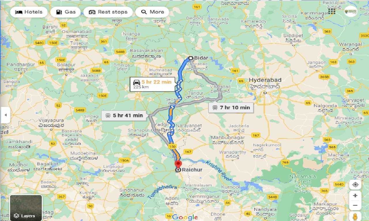 bidar-to-raichur-round-trip