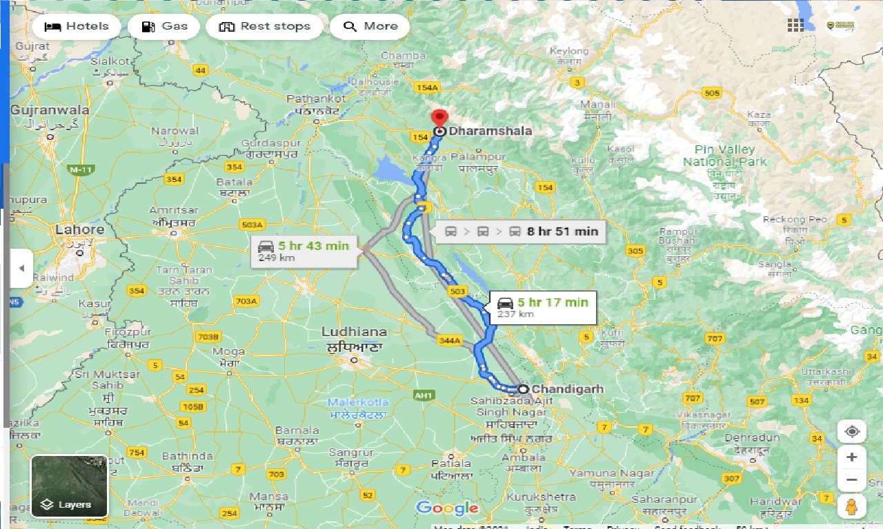 chandigarh-to-dharamshala-outstation