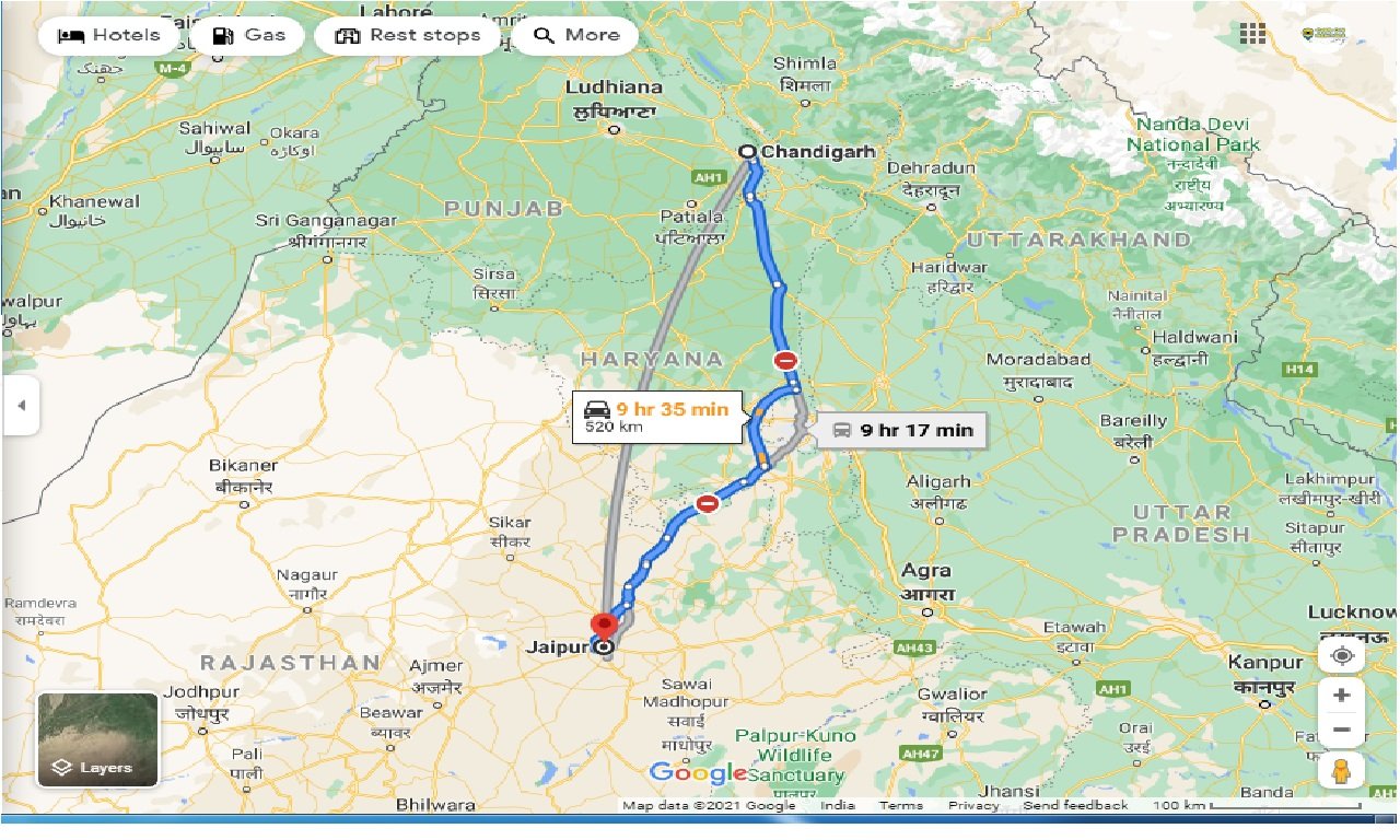 chandigarh-to-jaipur-outstation