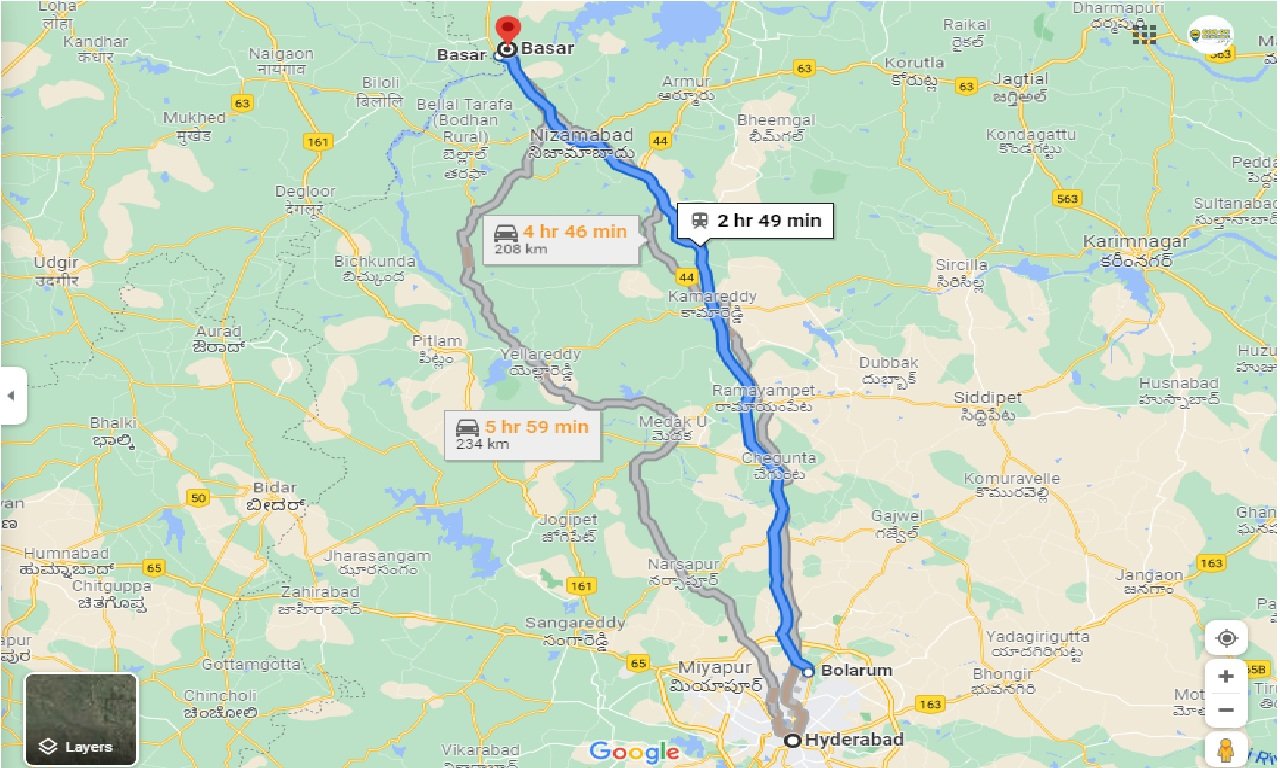 hyderabad-to-basara-toyota-innova
