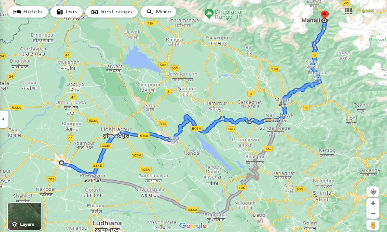 jalandhar-to-manali-round-trip