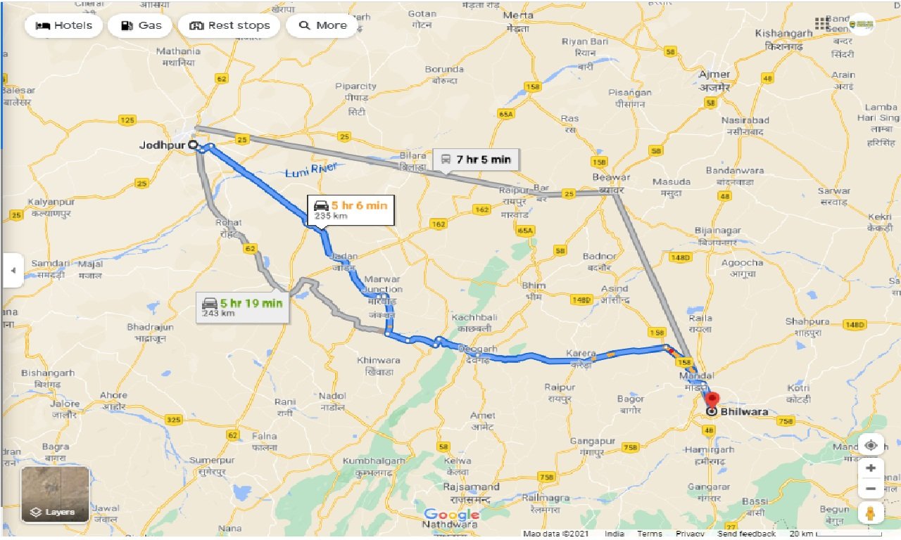 jodhpur-to-bhilwara-one-way