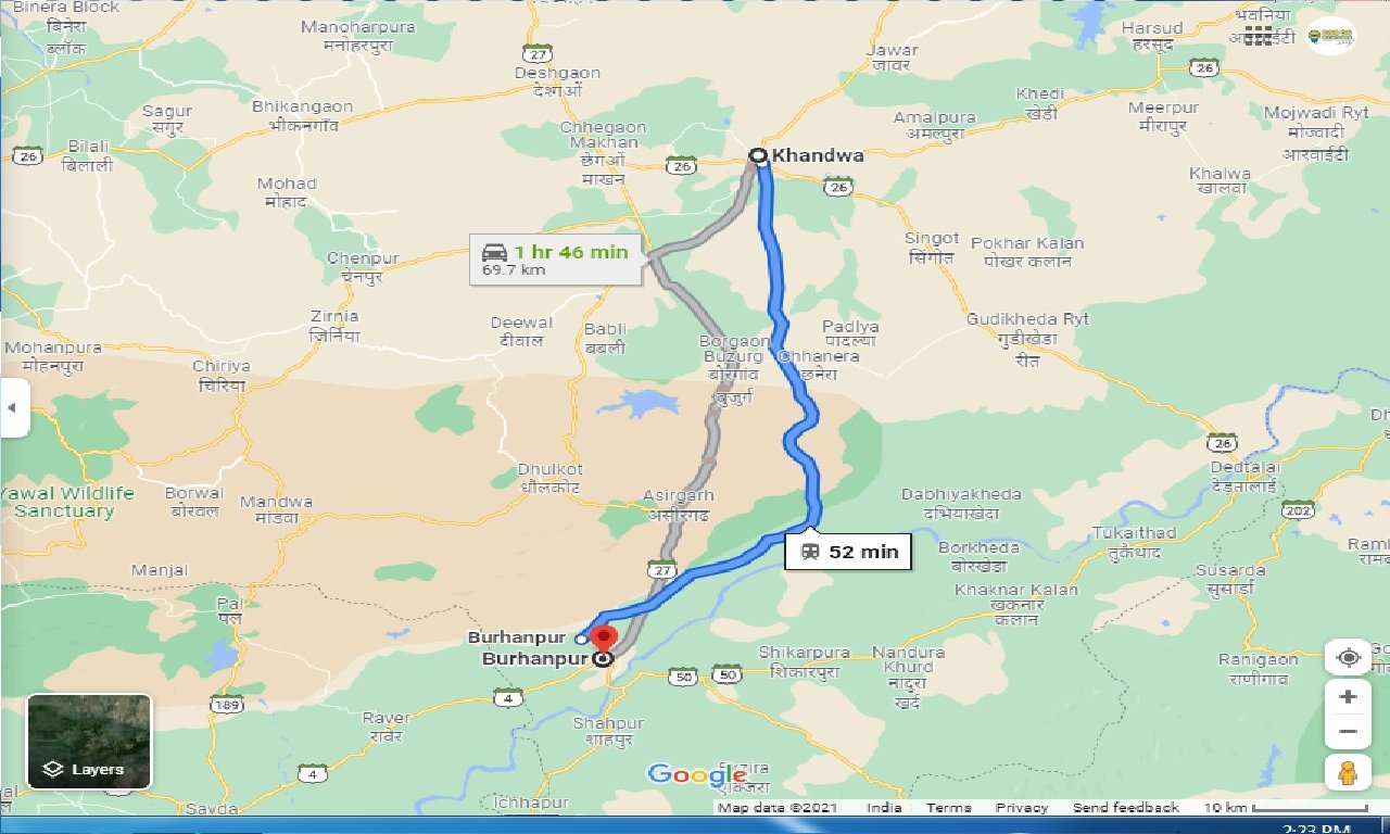 khandwa-to-burhanpur-round-trip