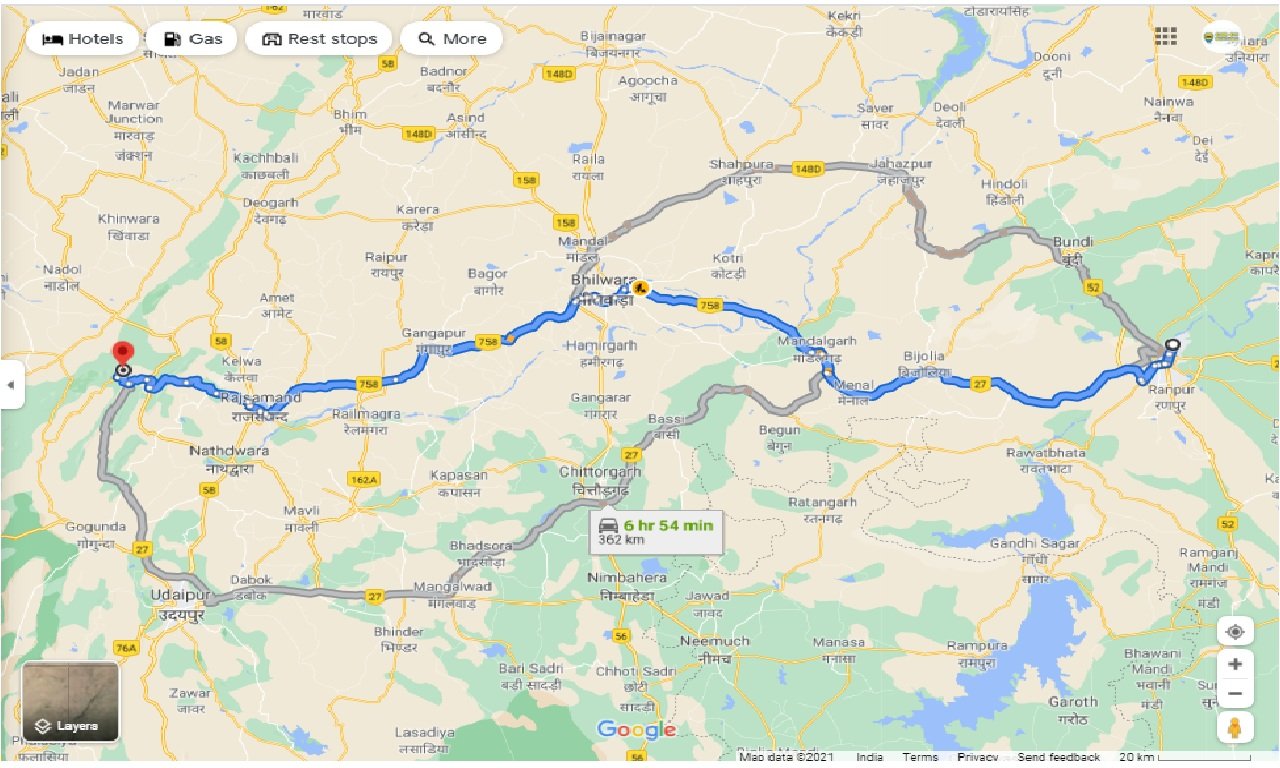 kota-to-kumbhalgarh-one-way