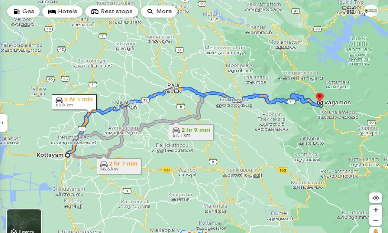 kottayam-to-vagamon-one-way