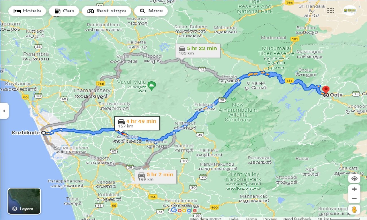 kozhikode-to-ooty-one-way