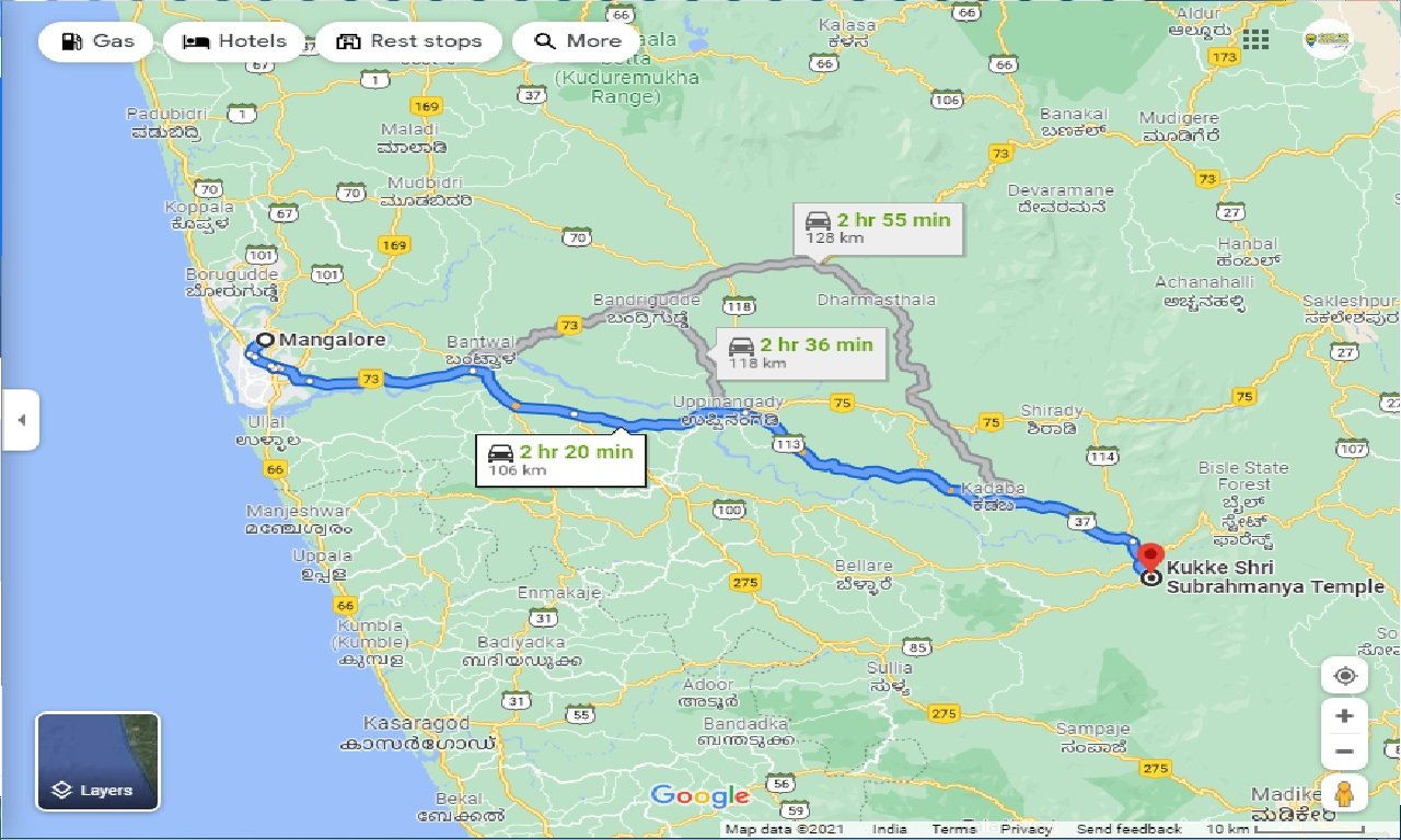 mangalore-to-kukke-subramanya-round-trip