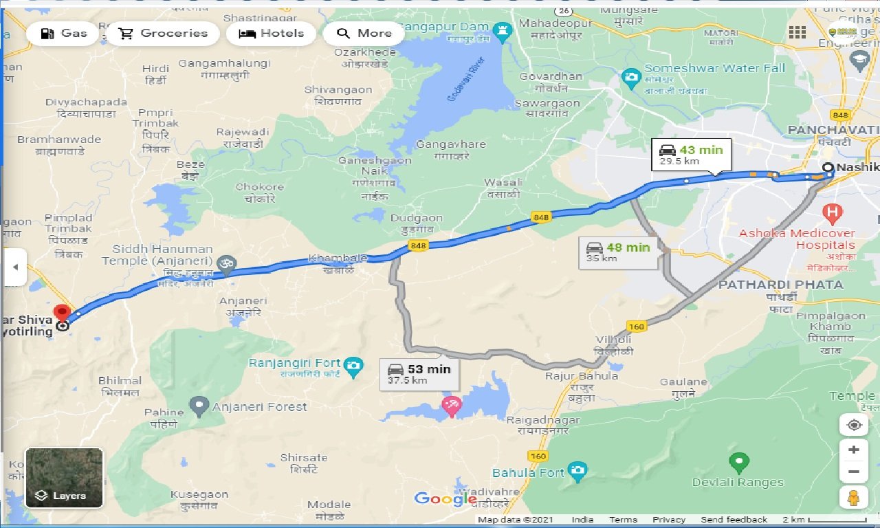 nashik-to-trimbakeshwar-one-way