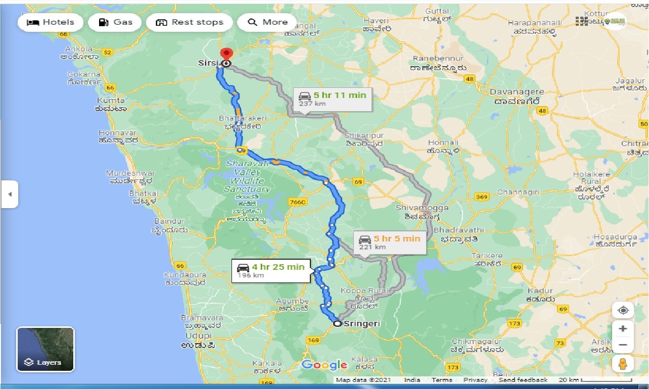 sringeri-to-sirsi-one-way