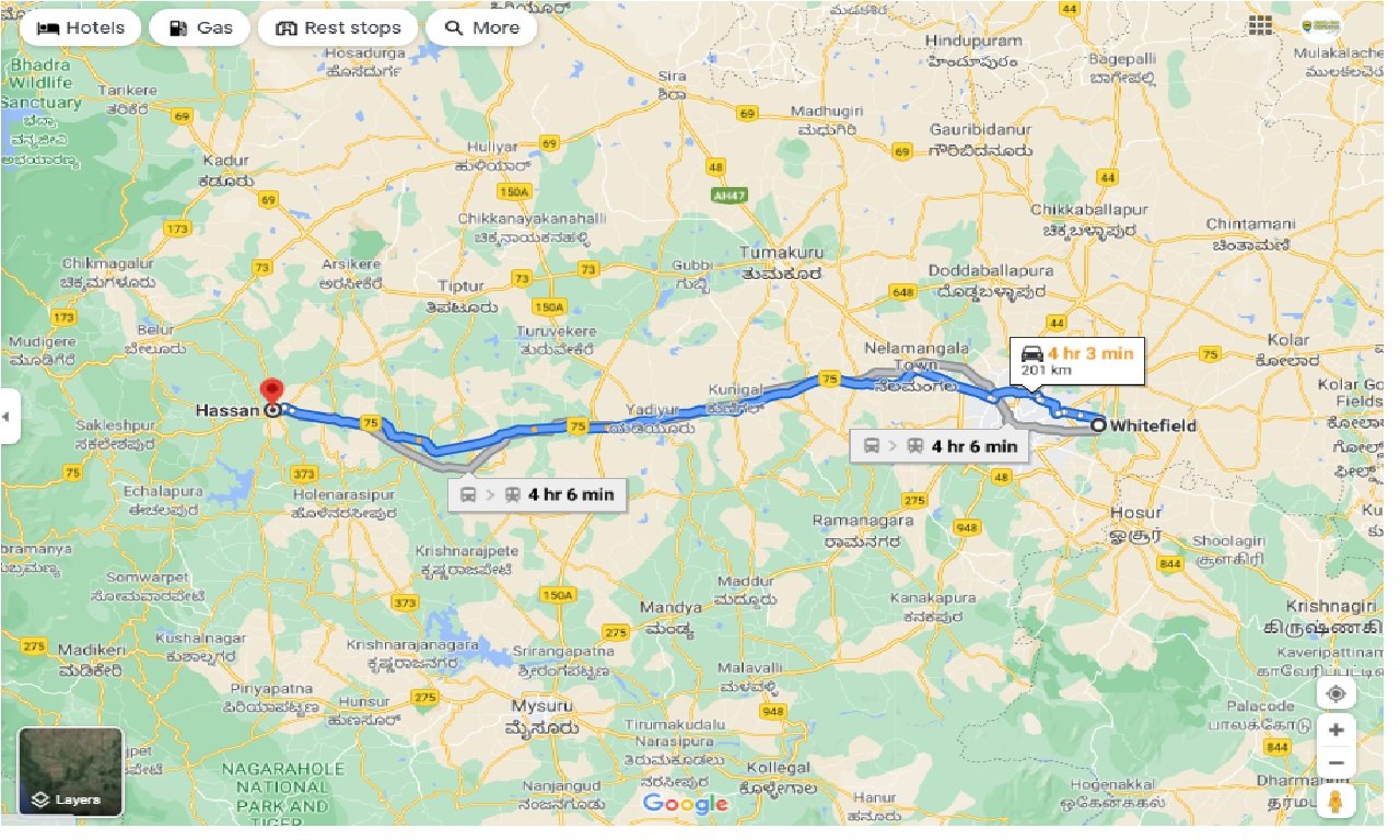 whitefield-to-hassan-round-trip