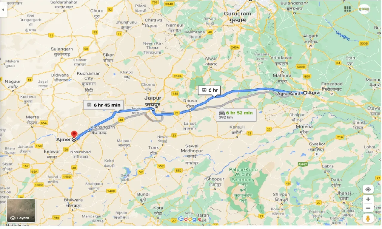 Agra To Ajmer Taxi agra-to-ajmer-taxi