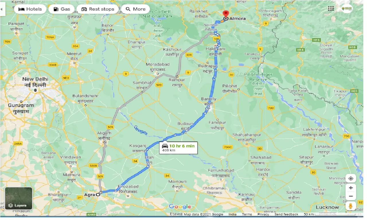 agra-to-almora-one-way