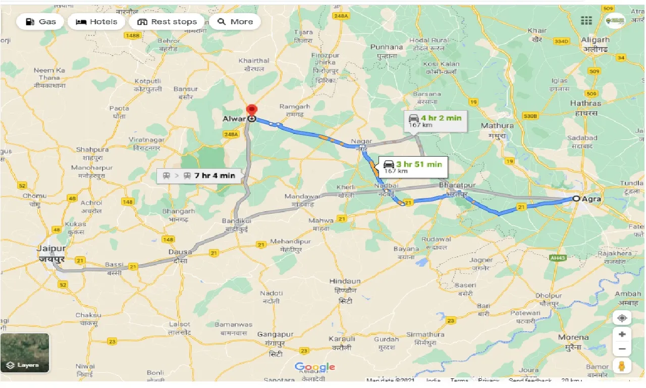 agra-to-alwar-taxi