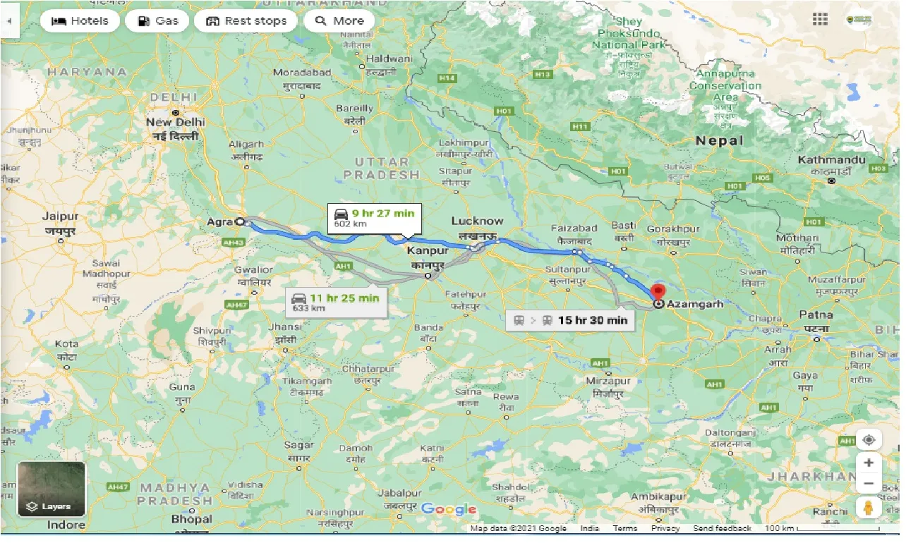 agra-to-azamgarh-taxi
