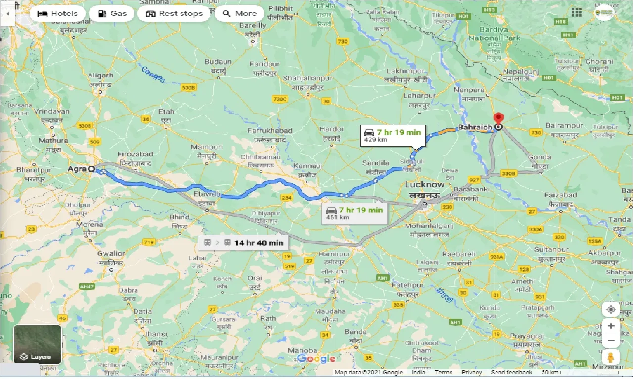 agra-to-bahraich-one-way