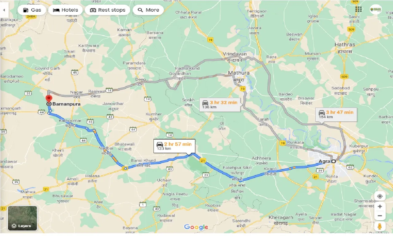 agra-to-bamanpura-taxi