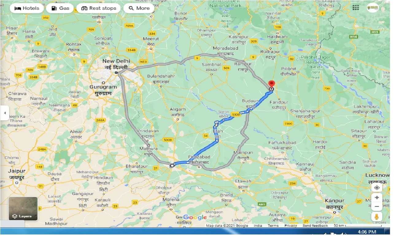 agra-to-bareilly-one-way