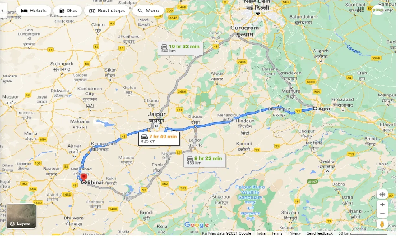 agra-to-bhinai-one-way