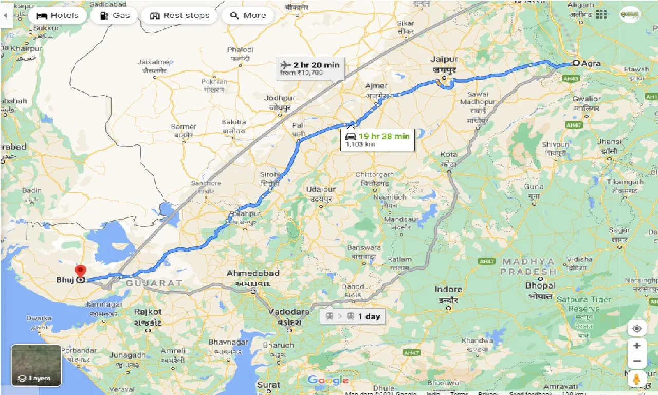 agra-to-bhuj-taxi