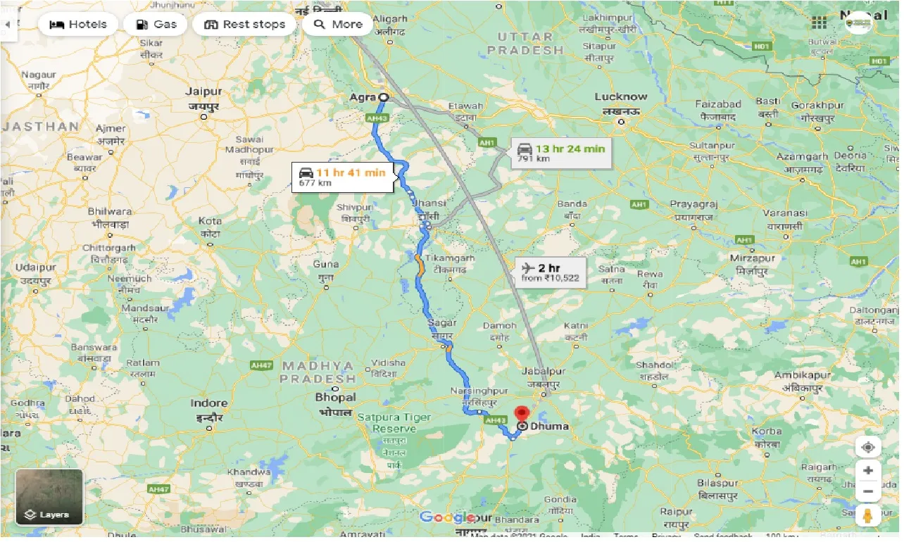 agra-to-dhuma-taxi