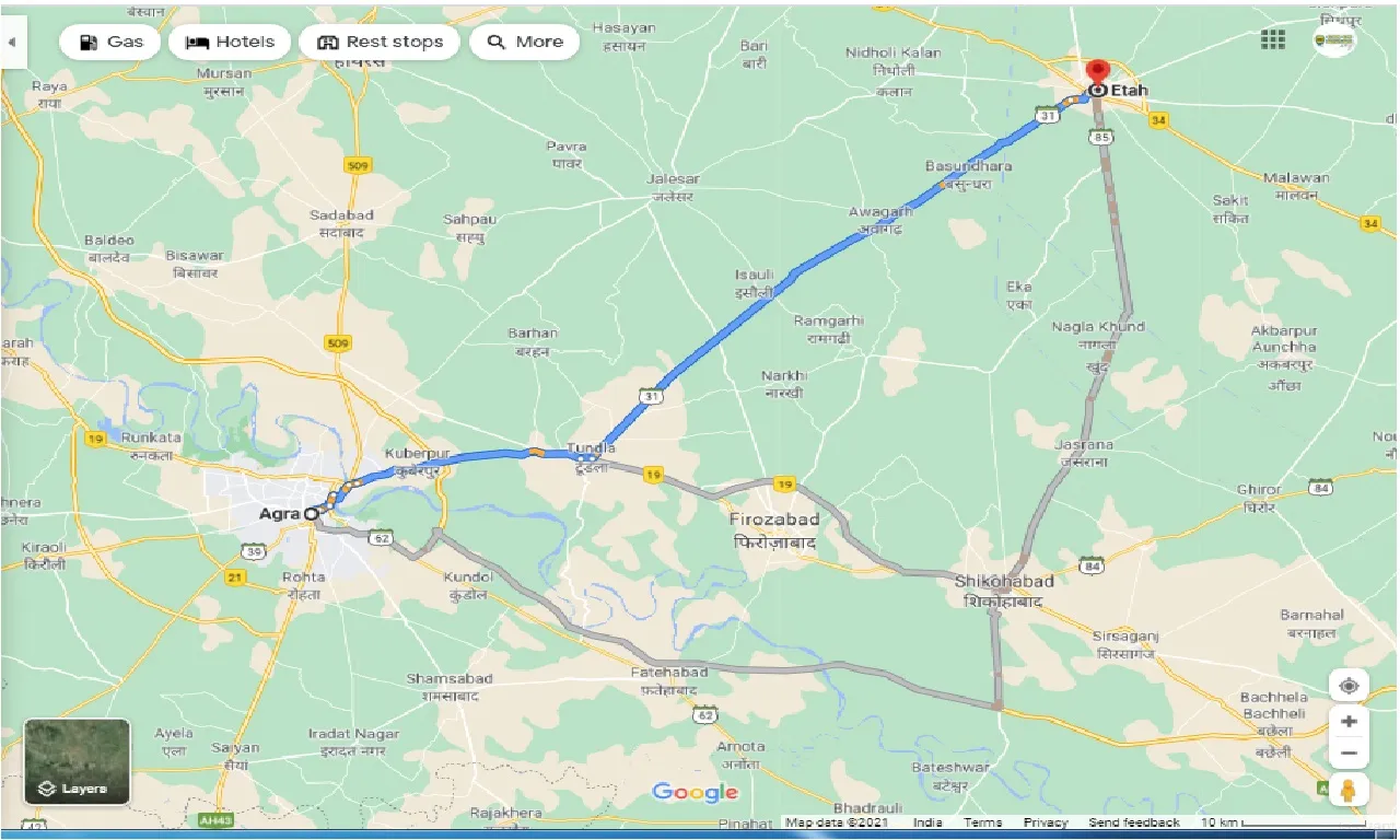 agra-to-etah-taxi