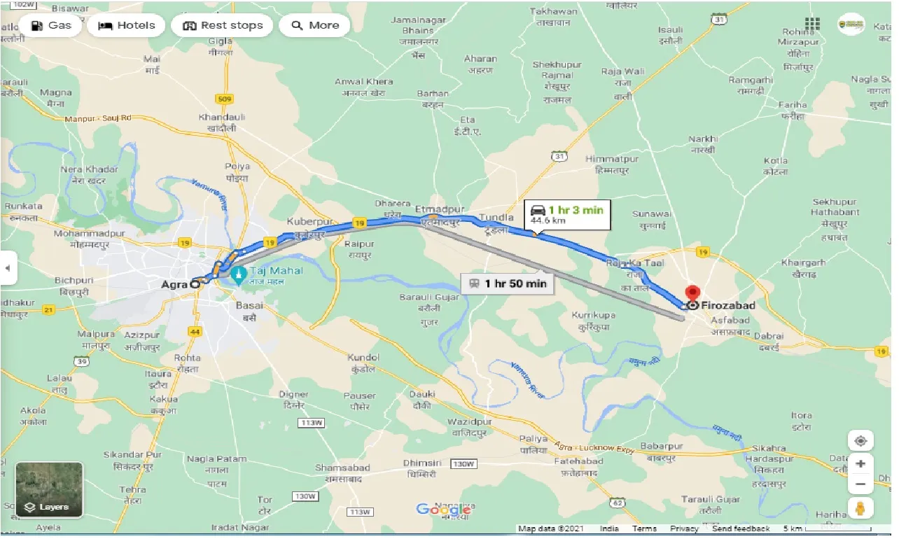 agra-to-firozabad-one-way