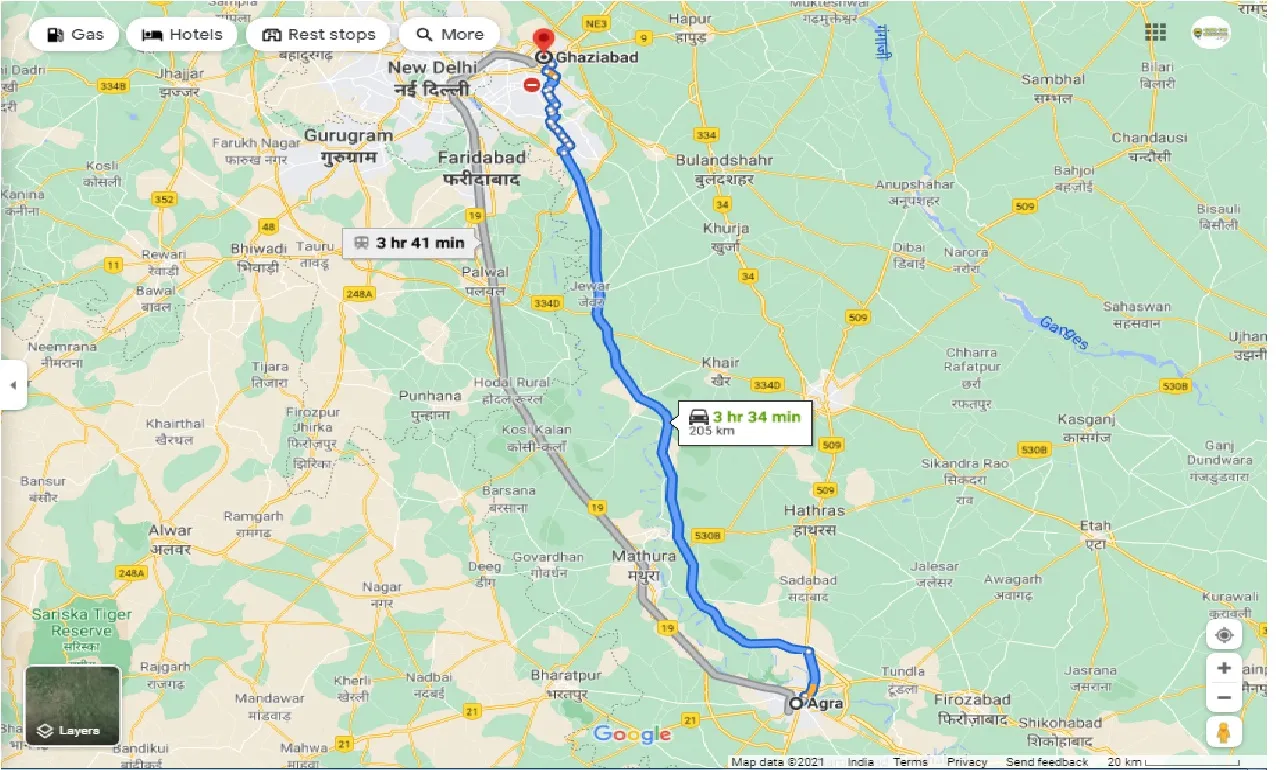 agra-to-ghaziabad-one-way