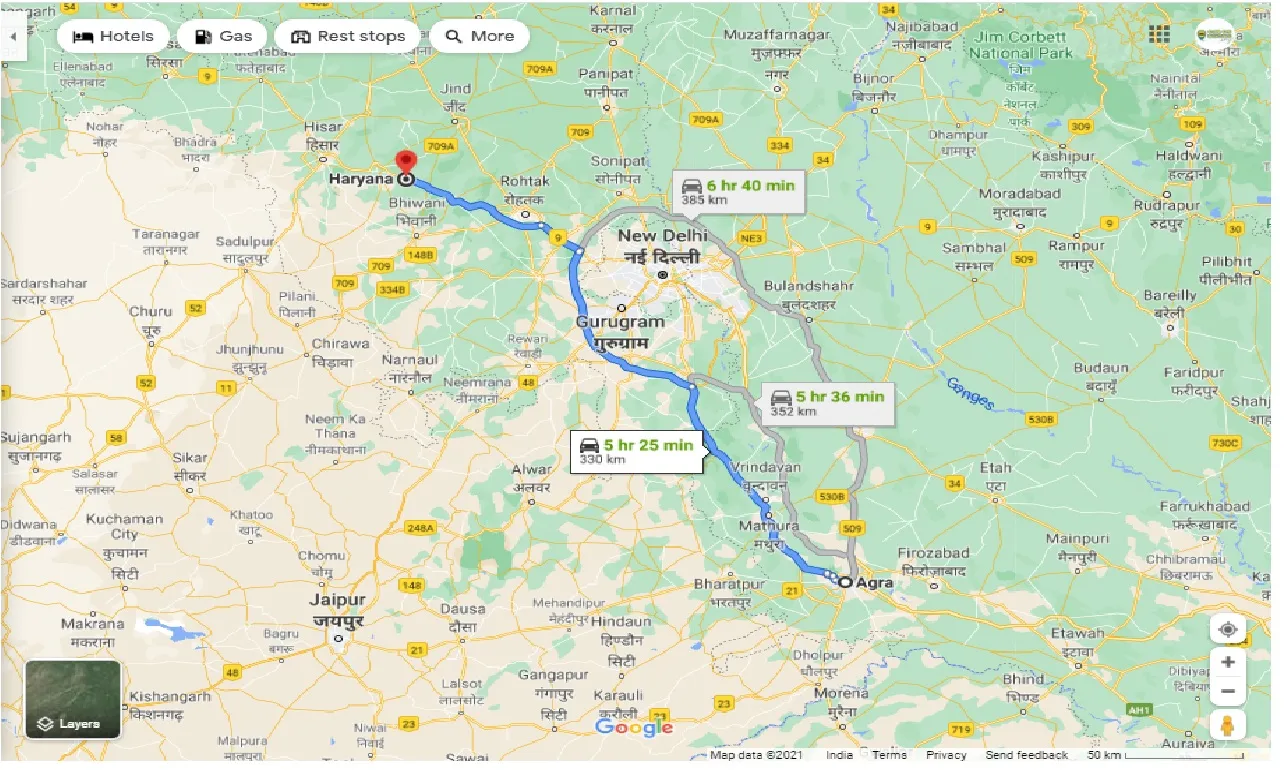 agra-to-haryana-one-way