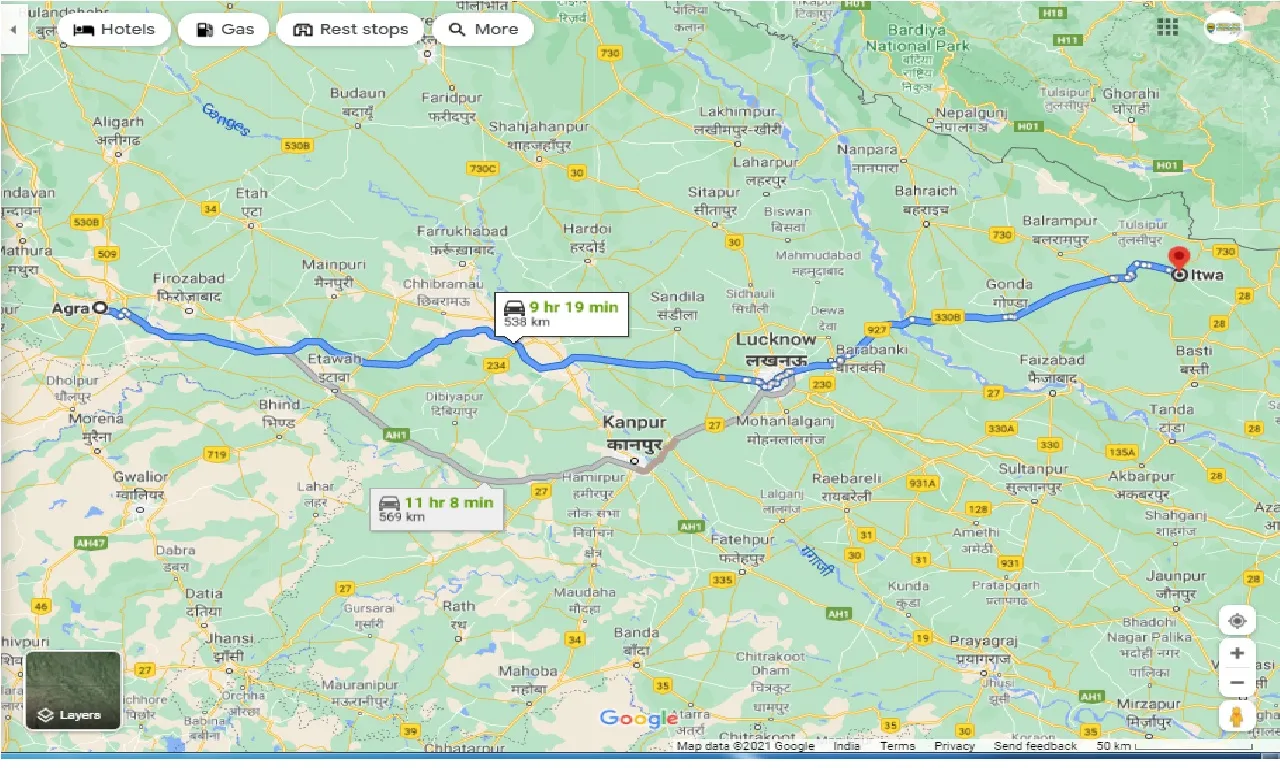 agra-to-itwa-taxi