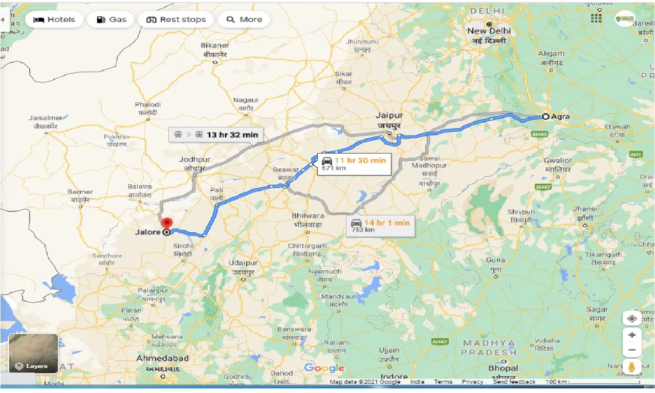 agra-to-jalore-taxi