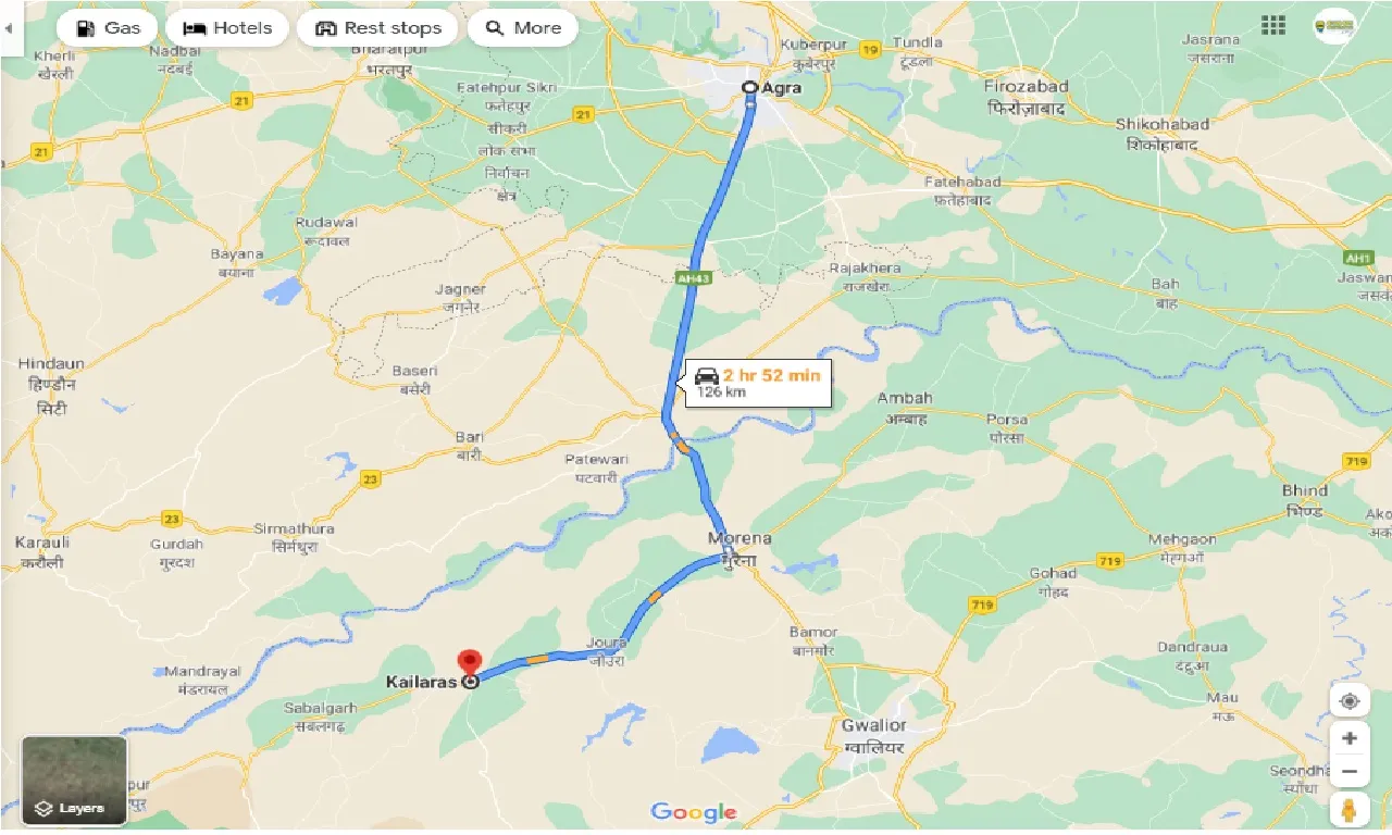 agra-to-kailaras-one-way