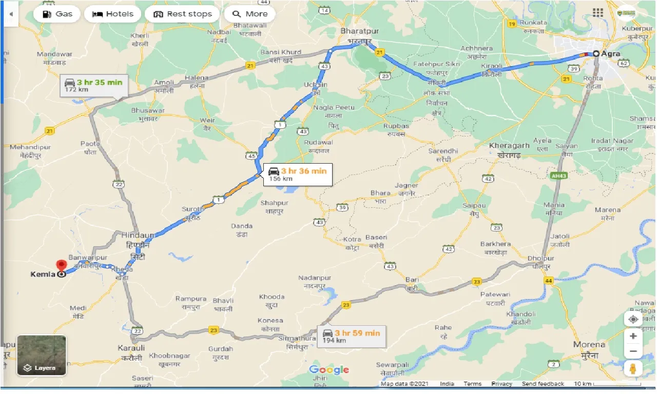 agra-to-kemla-taxi