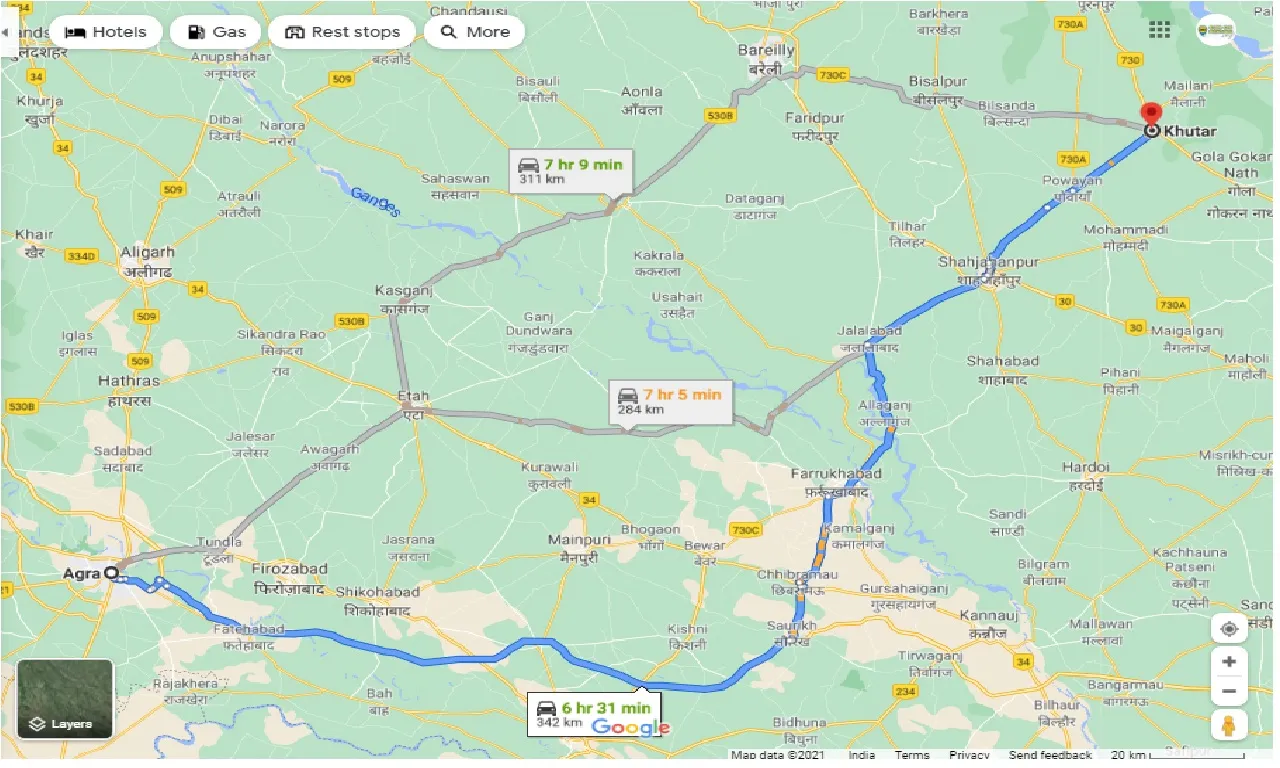 agra-to-khutar-one-way