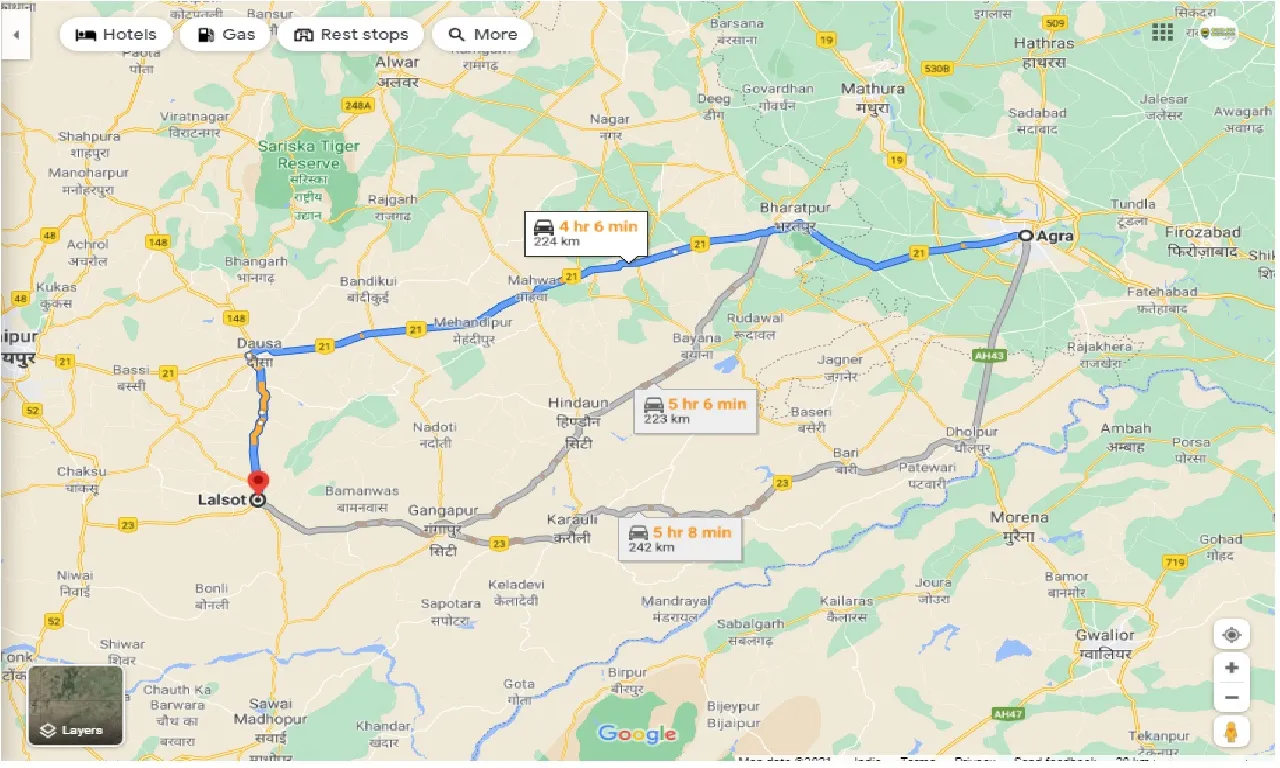 agra-to-lalsot-taxi