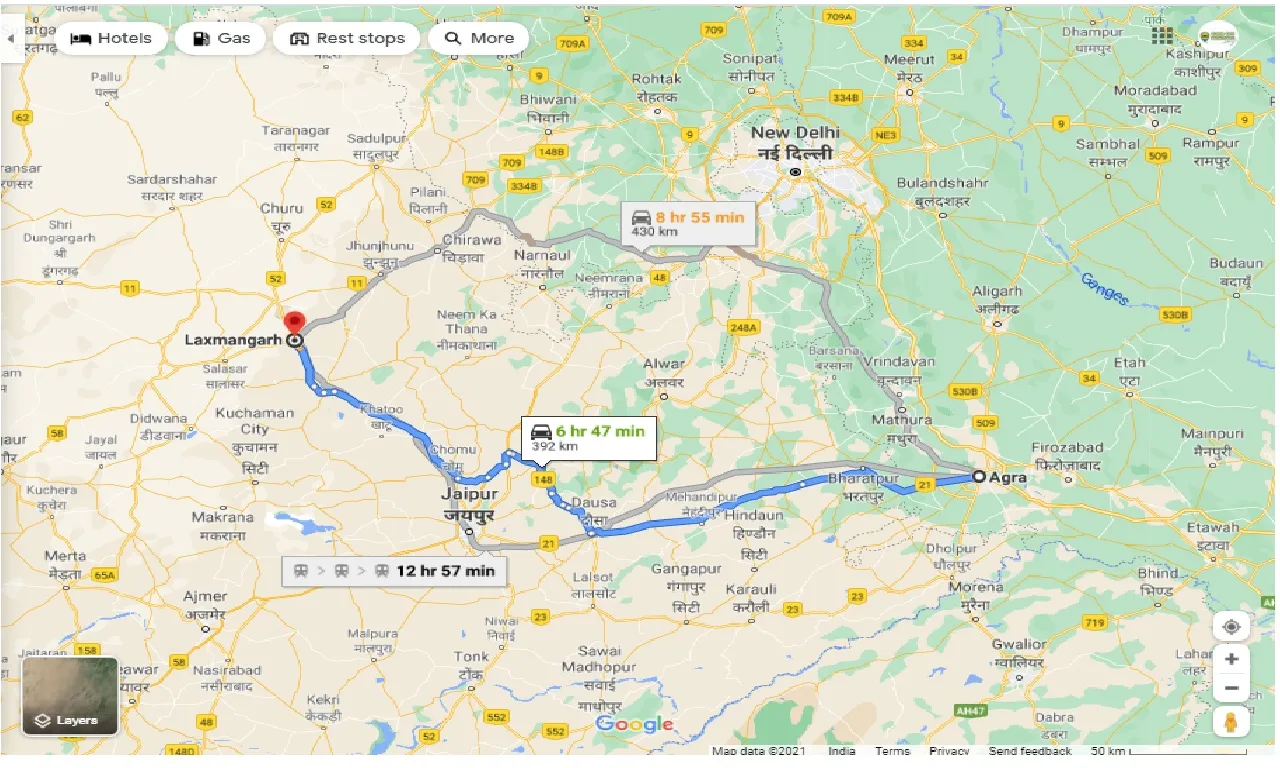 agra-to-laxmangarh-one-way