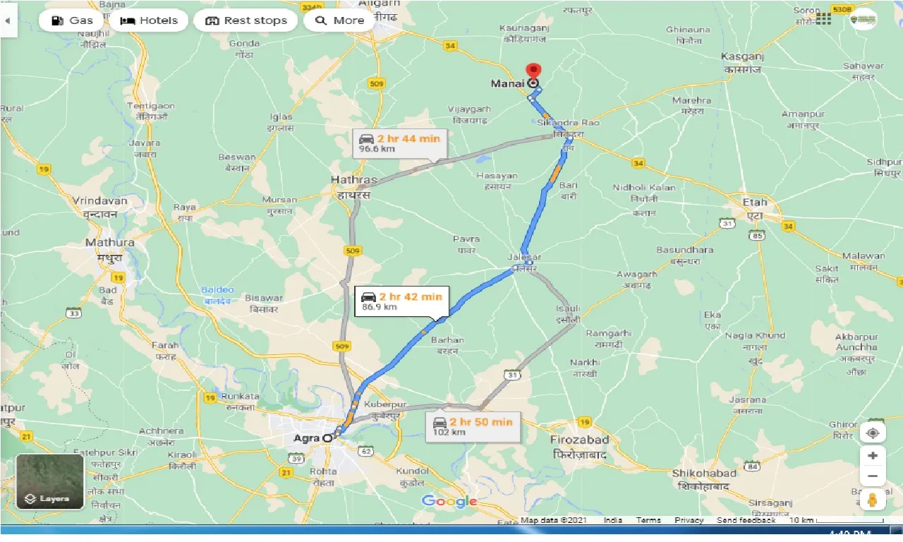 agra-to-manai-one-way