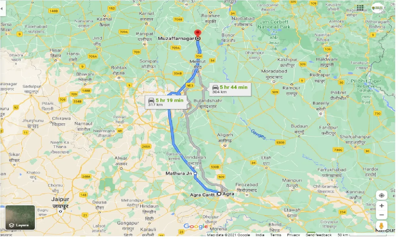 agra-to-muzaffarnagar-taxi