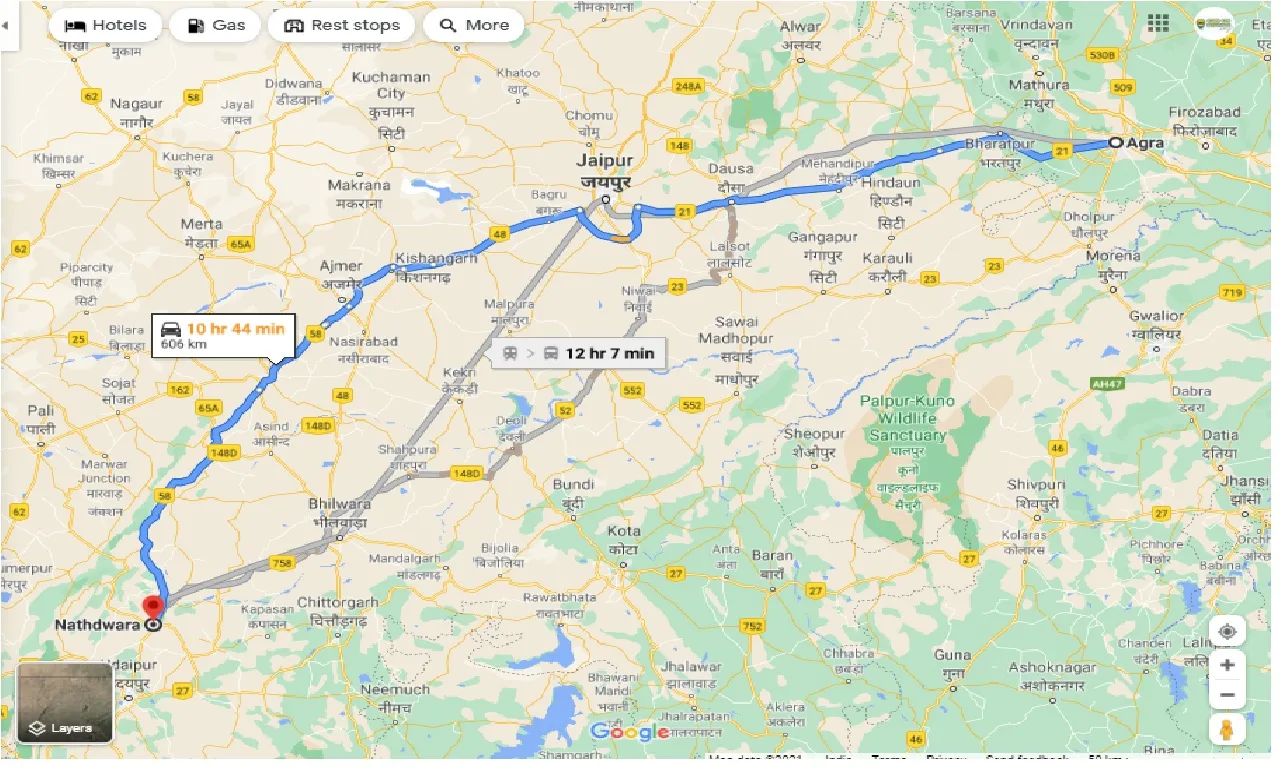 agra-to-nathdwara-one-way