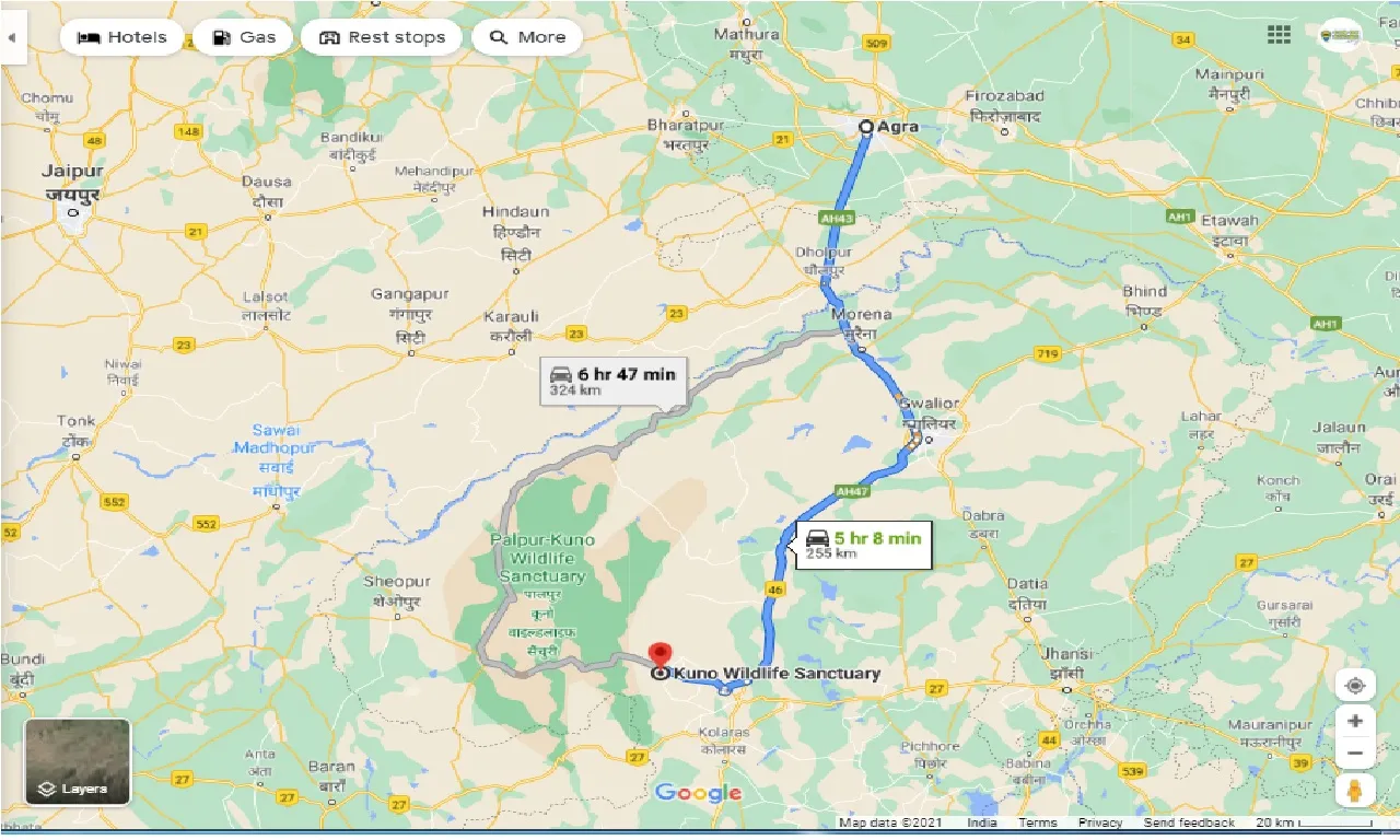 agra-to-palpur-kuno-wildlife-sanctuary-taxi