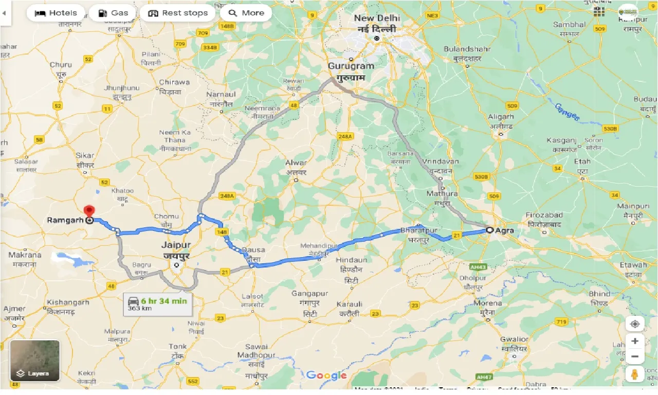 agra-to-ramagarh-shekhawati-taxi