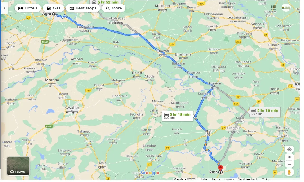 agra-to-rath-taxi