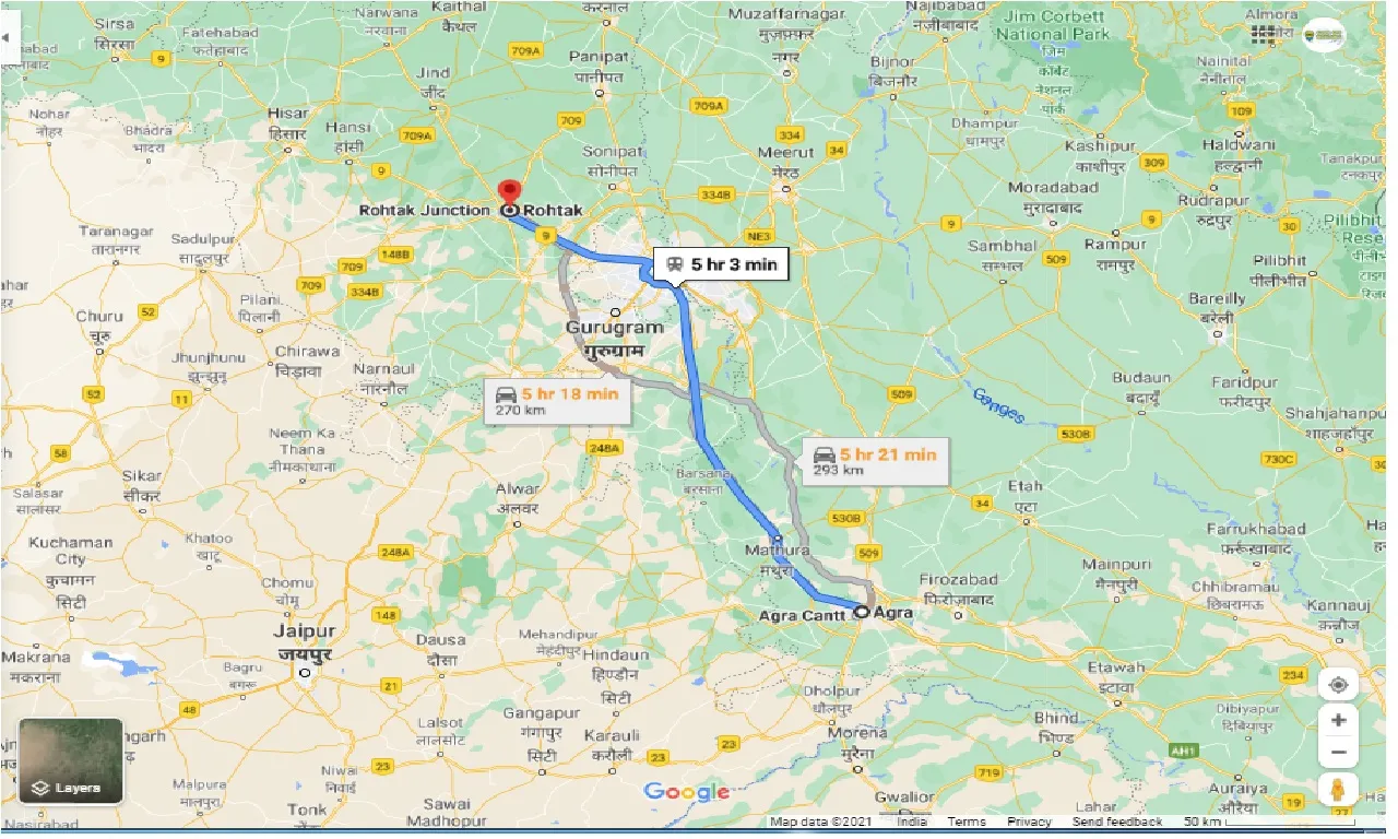 agra-to-rohtak-one-way
