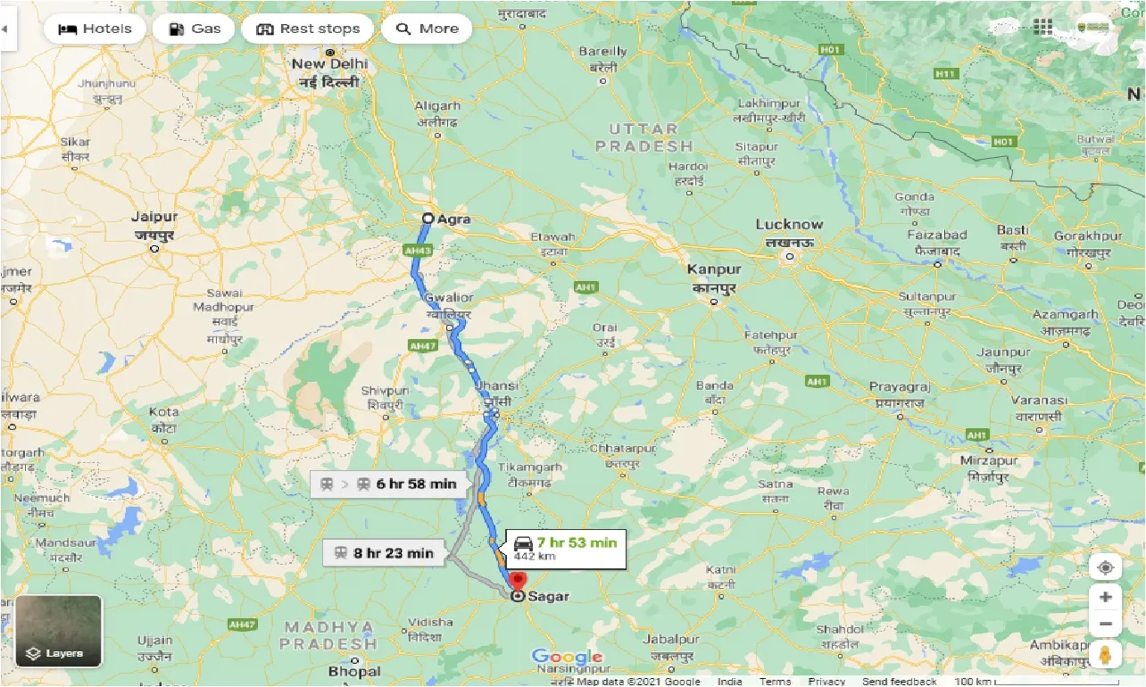 agra-to-sagar-one-way