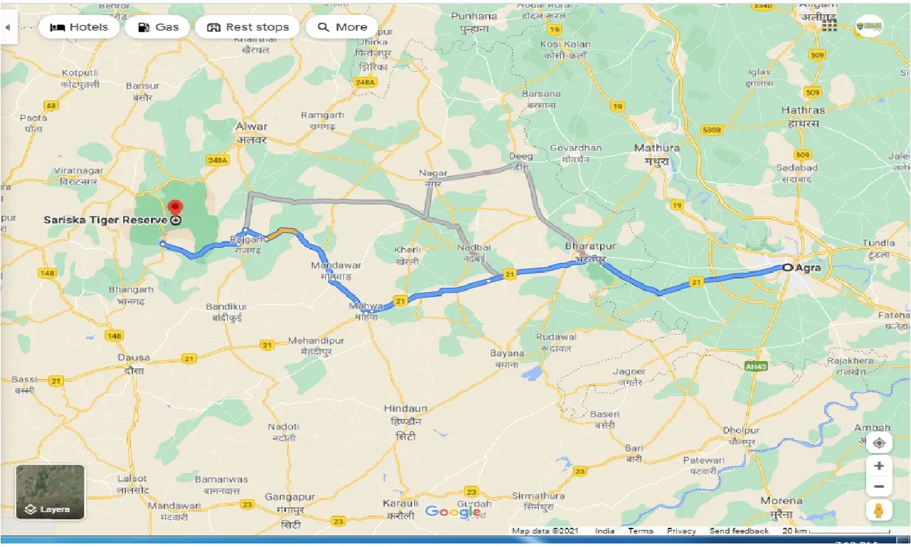 agra-to-sariska-tiger-reserve-one-way