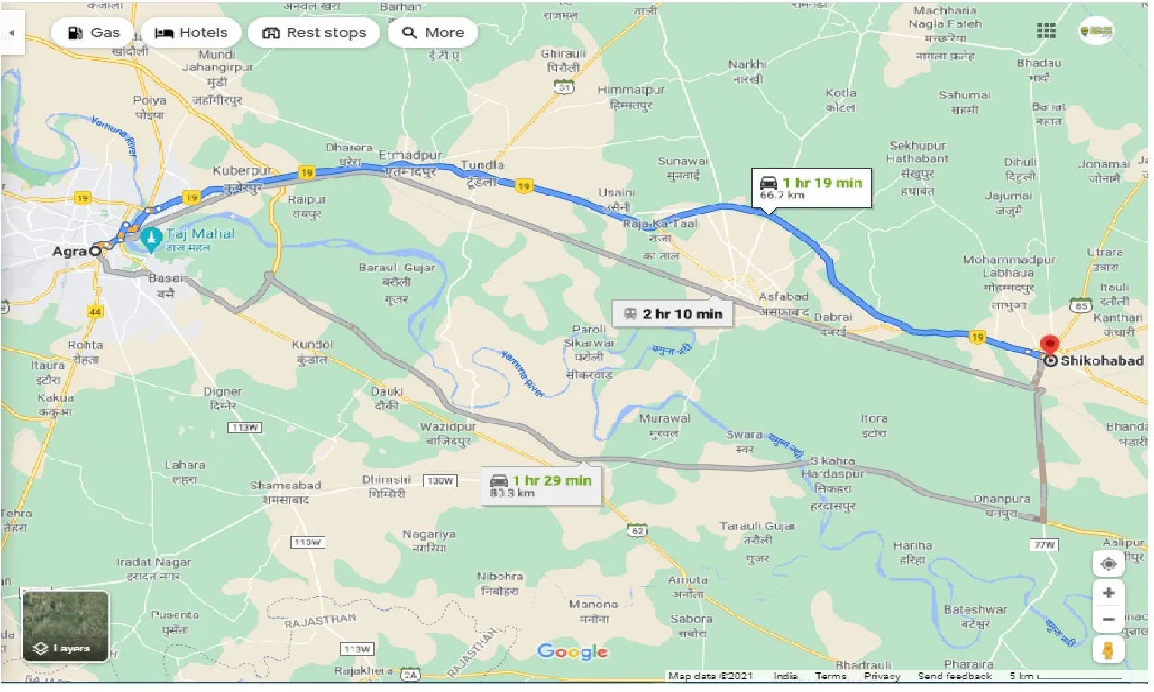 agra-to-shikohabad-taxi