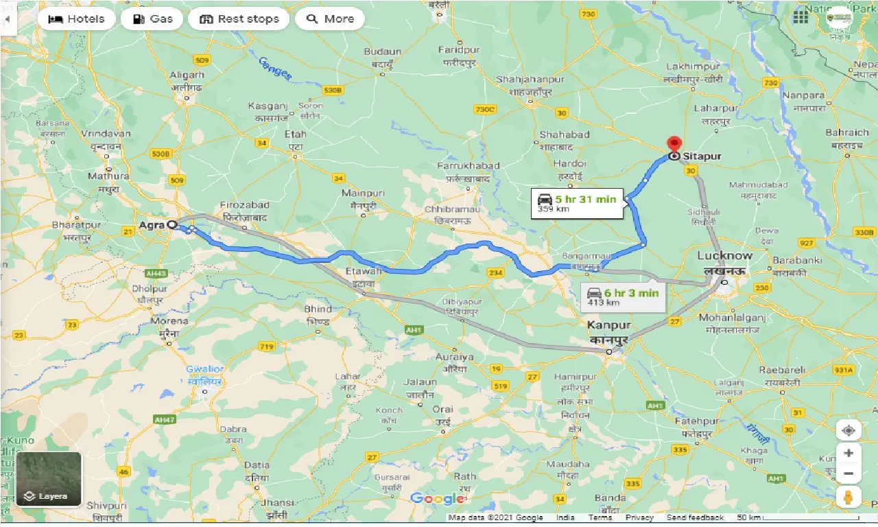 agra-to-sitapur-one-way