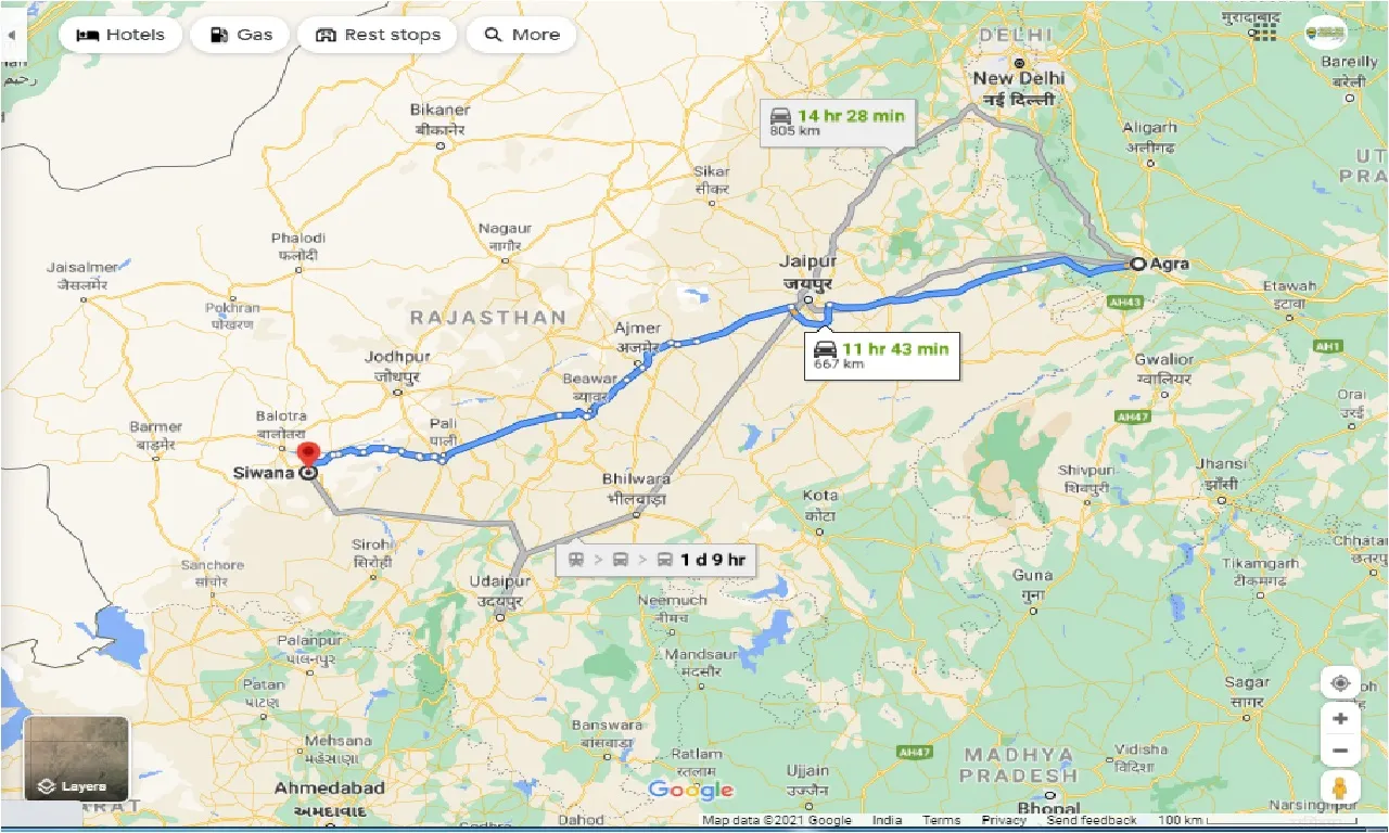 agra-to-siwana-taxi