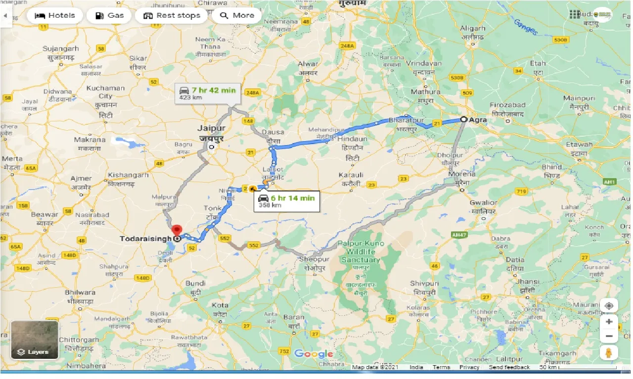 agra-to-todaraisingh-one-way